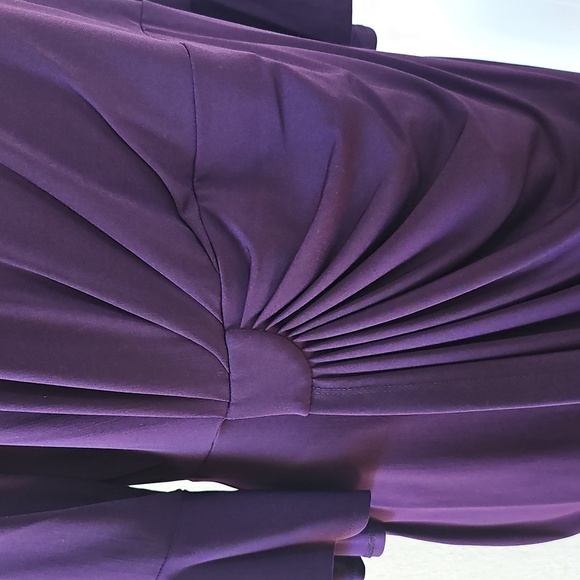 Connected Apparel Women's Dress Purple Size 14W - Picture 5 of 9